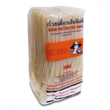 Tallarines de arroz Farmer 10mm (STG) 400gr